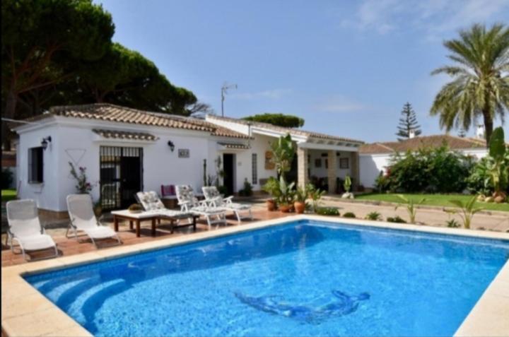 Villa Mencal Chiclana de la Frontera Luaran gambar
